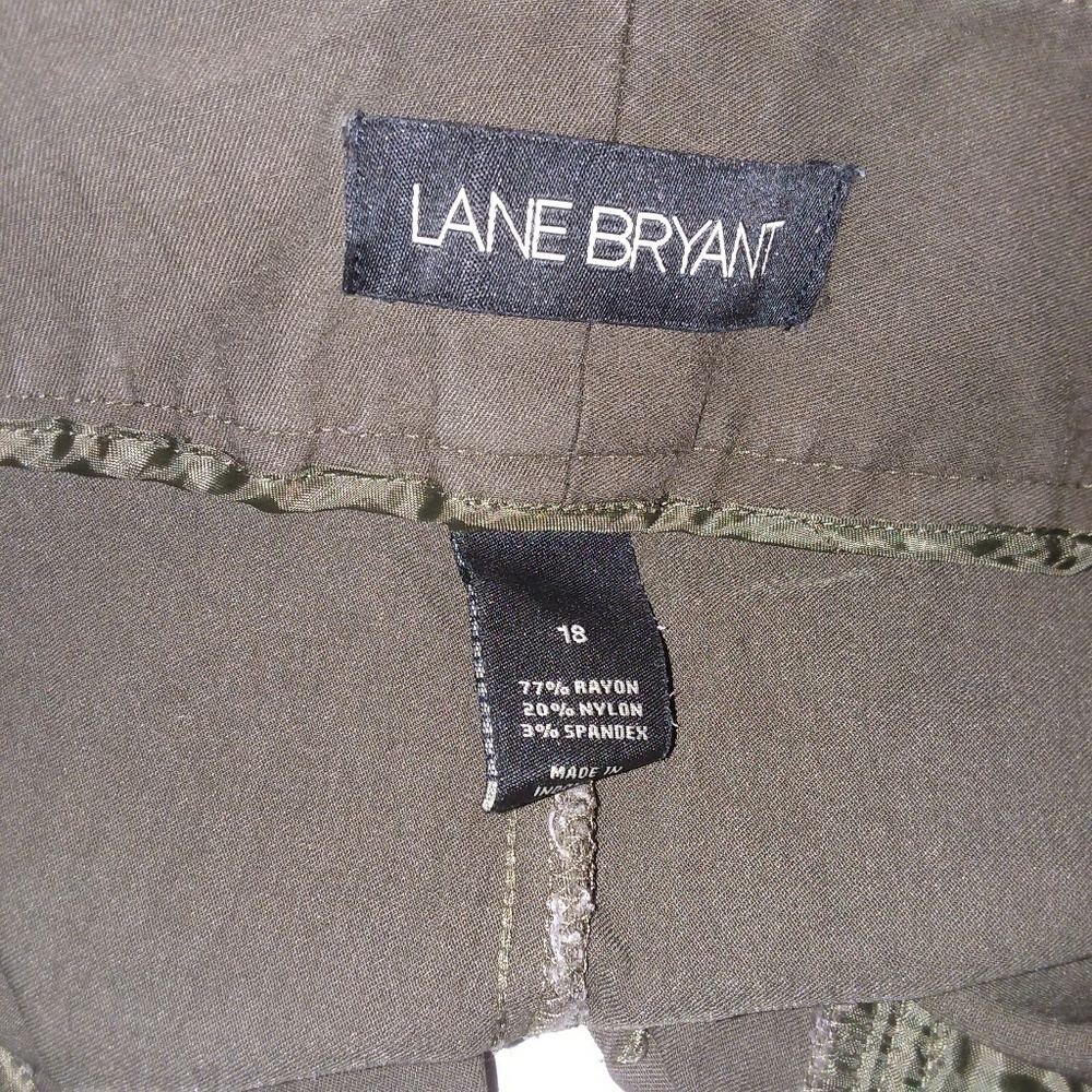 💲5/$25💲Lane Bryant Capris Brown Size 18 - Picture 8 of 8